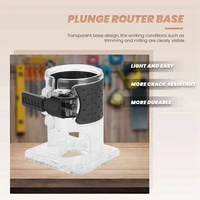 Wood Router Base Electric Trimmer Base Woodworking Trimming Milling Machine Base For RT0701C For WU601 2