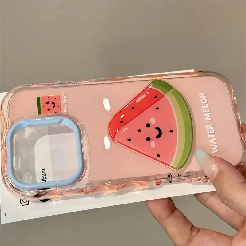 Charming Watermelon Jelly Phone Case - Trendy and Versatile Design