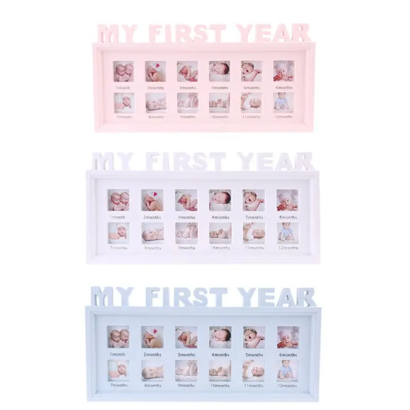 

Fashion Newborn Baby Growth Milestone Photo Frame Family Wall Accessories