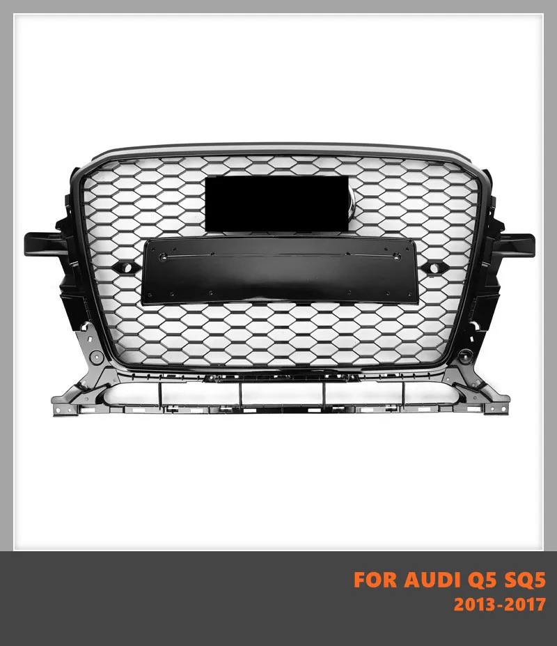

Car Front Bumper Mesh Grille Grill for Audi Q5/SQ5 8R For SQ5 Style 2013 2014 2015 2016 2017