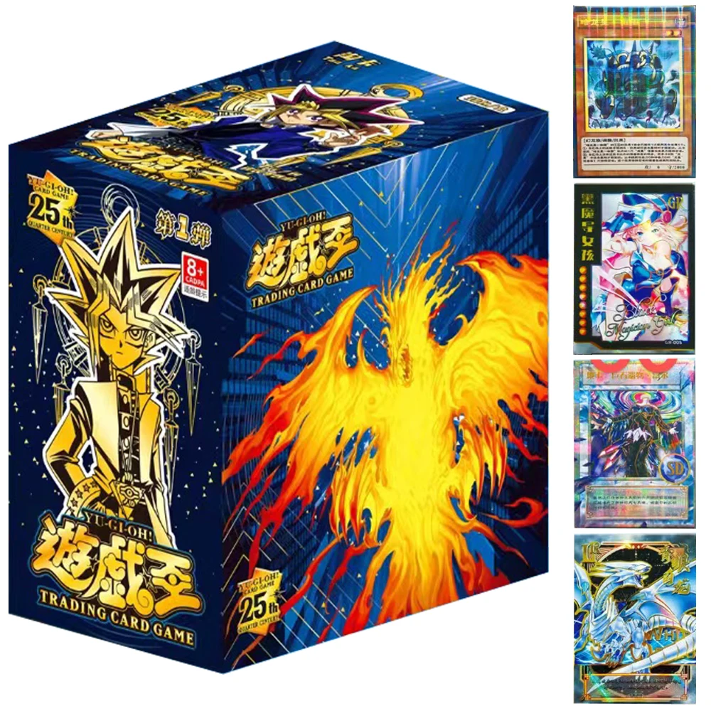 Original Yu-Gi-Oh! Card For Child Mutou Yūgi ATEM Seto Kaiba Adventure Passionate Anime Limited Game Collection Card Kids Gifts