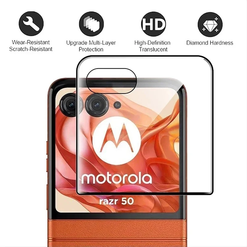 2-Pack 3D Curved Tempered Glass Screen Protector - Full Coverage, 9H Hardness