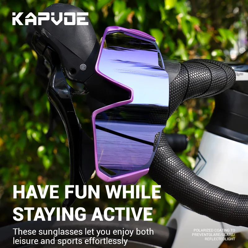 SCVCN Photochromic Cycling Glasses UV400 MTB Clear Mountain Bike Transition Bicycle Sunglasses for Men Women Sports Eyewear