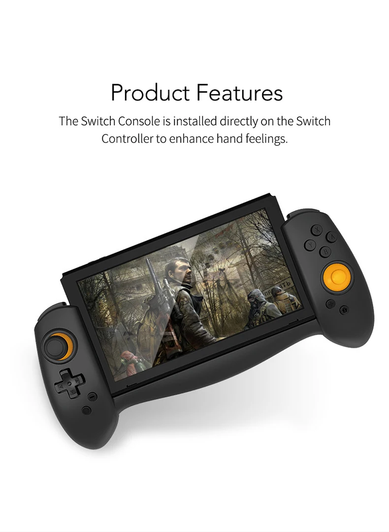 DOBE Switch Console Grip Controller fit for Nintendo Switch Game Accessories