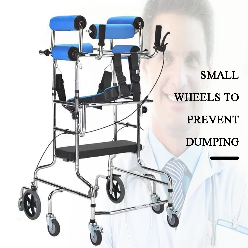 Attrezzatura Per L'Allenamento Della Riabilitazione Ausilio Per La Deambulazione Anziani Ictus Emiplegia Rollator Deambulatore Per L'Allenamento Degli