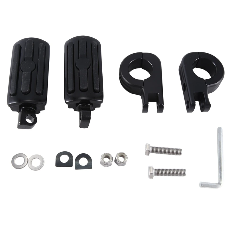 

32mm Pedals Nails Footrests Motorcycle Accessories for Harley Black-boom