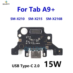 Samsung Galaxy Tab A9+ Charging Port Board - USB Flex Cable with Microphone (X210 X215 X216B)