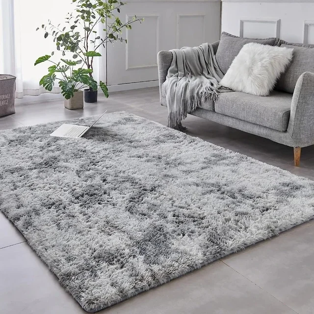 Large Carpet for Living Room Plush Rug Bed Room Floor Fluffy Mats Anti-slip Home Decor Rugs Soft Velvet Carpets Kid Room Blanket