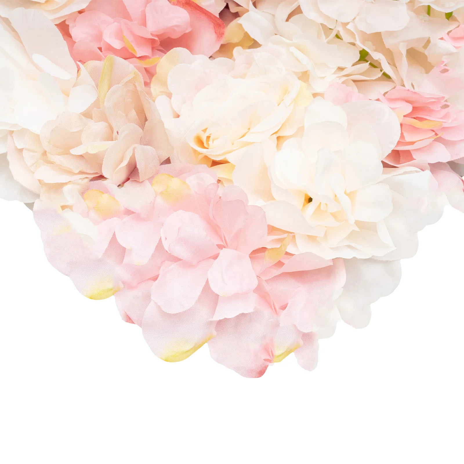 12 Stück 60 x 40 cm künstlicher Blumen-Wandpaneel-Hintergrund, 3D-Rosa-Seiden-Dahlie-Hortensien-Rosenblumen-Wandhintergrund für Hochzeitsfeier – Detail 12