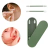 Reusable Silicone Ear Cleaning Kit Earwax Pick Cleaning Remover Ear Pick Cleaner Spoon Spiral Ear Cleaning Tool Beauty Health 1