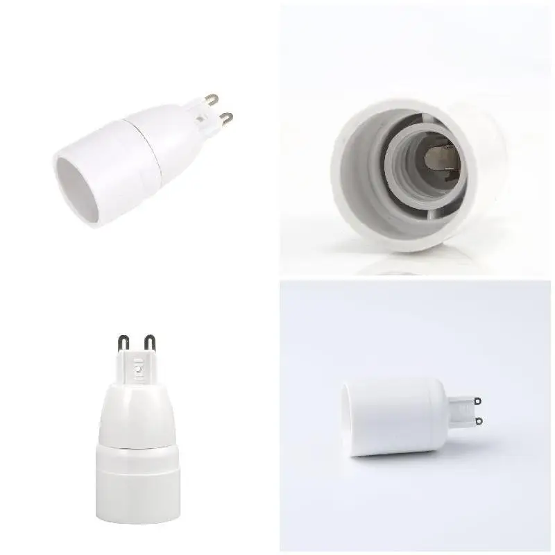Description Picture 6 of itemG9 To E14 Bulb Adapter Lamp Extender Socket Converter Shop Light Holder G9 To E14 Converter Led Lamp Bulb Base Conversion Holder