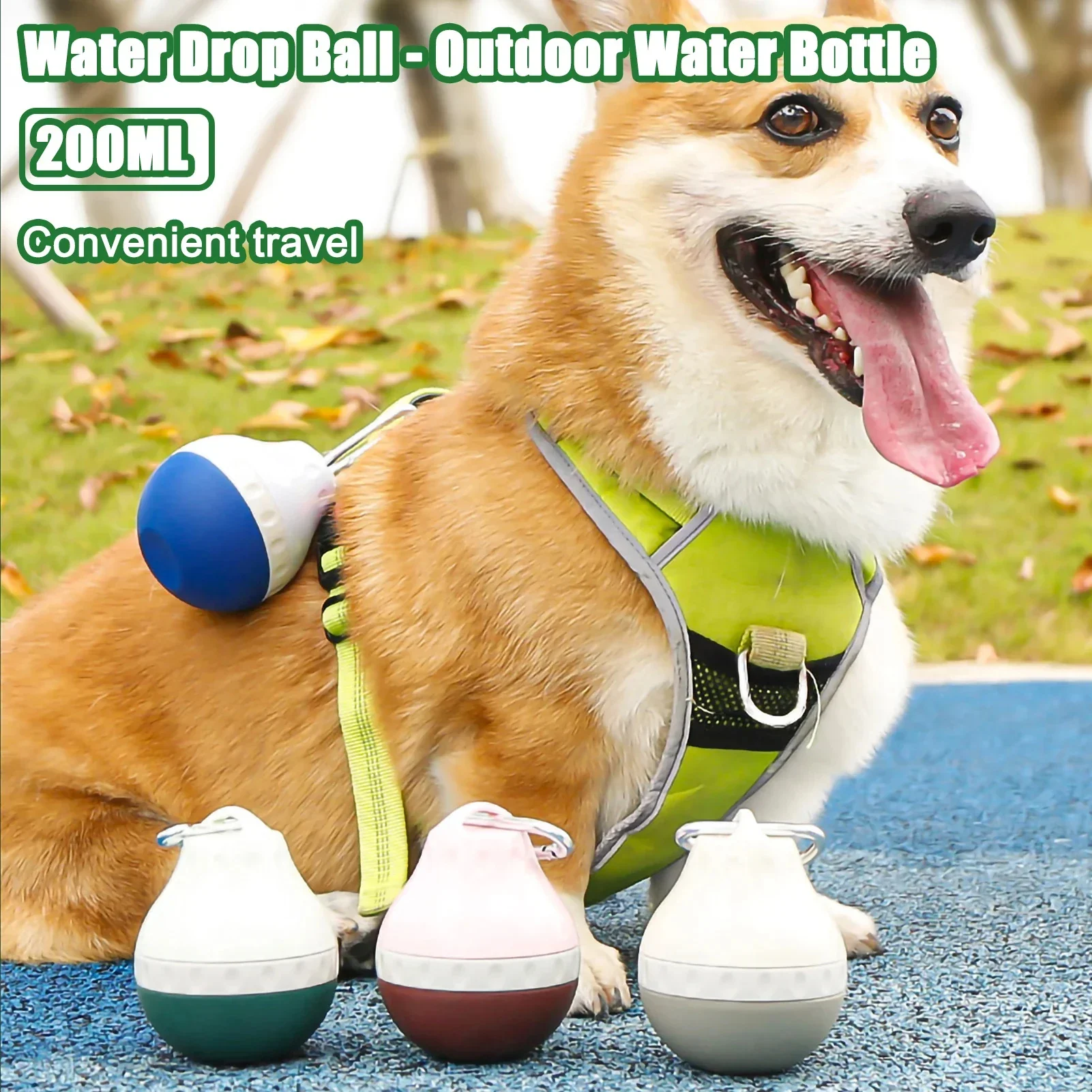 Foldable Dog Water Bottle 2