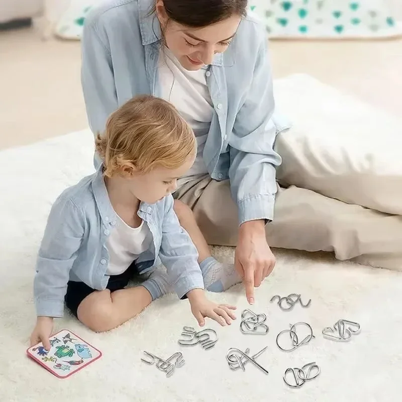 2025 Metal Puzzle Toy Advent Calendar Kit 24 Days Christmas Advent Calendar Christmas Gift For Kids Teens Countdown Calendar