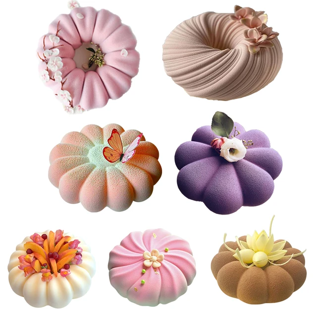 Silicone Baking Molds, Colorful Flowers. Colorful Of Silicone