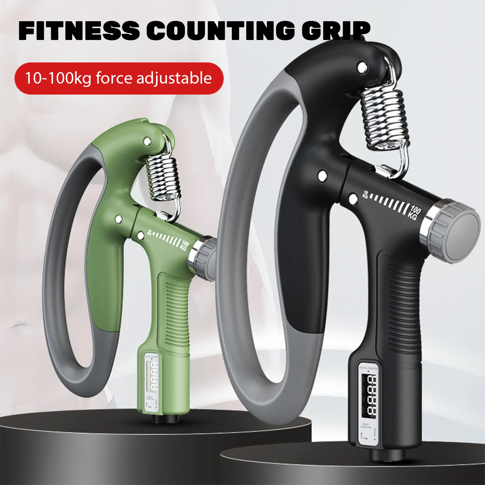 

Fitness counting grips portable arm muscle training strength equipment family bedroom unisex pulso Small arm Fuerza de agarre