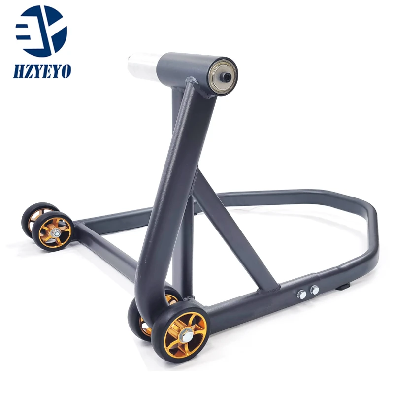 Motorcycle Stands Thickened Frosted Flat Steel Paddock Stand Swing Arm