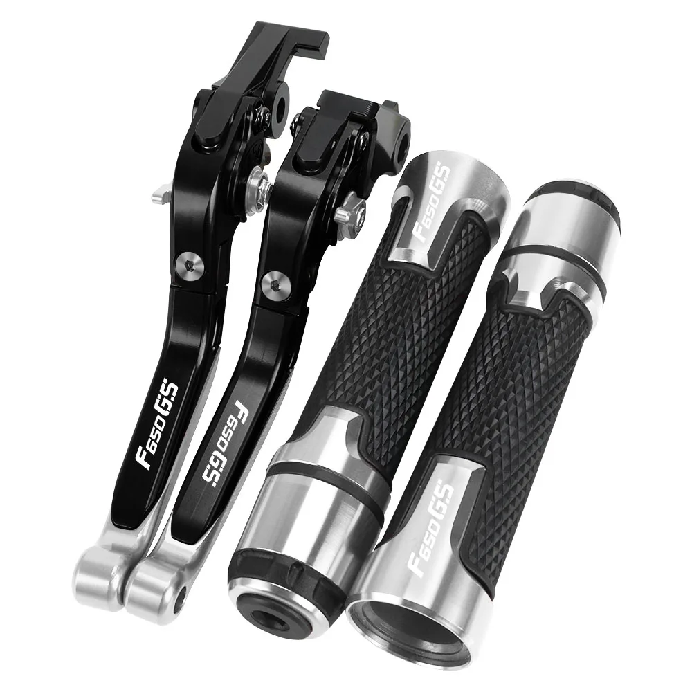 

F650GS Motorcycle Accessories Brake Clutch Levers Handlebar Handle bar Hand Grips ends FOR BMW F650GS 2008 2009 2010 2011 2012