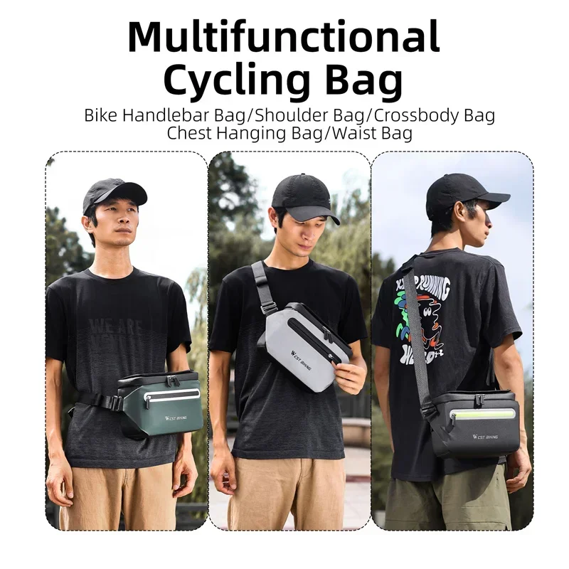 Waterproof Bike Phone Handlebar Bag - Image 6