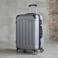 Ensemble de bagages Comanlai - Ensemble de valises à roulettes trois pièces gris foncé - Doté d'une conception à double roulettes et de serrures TSA pratiques 1