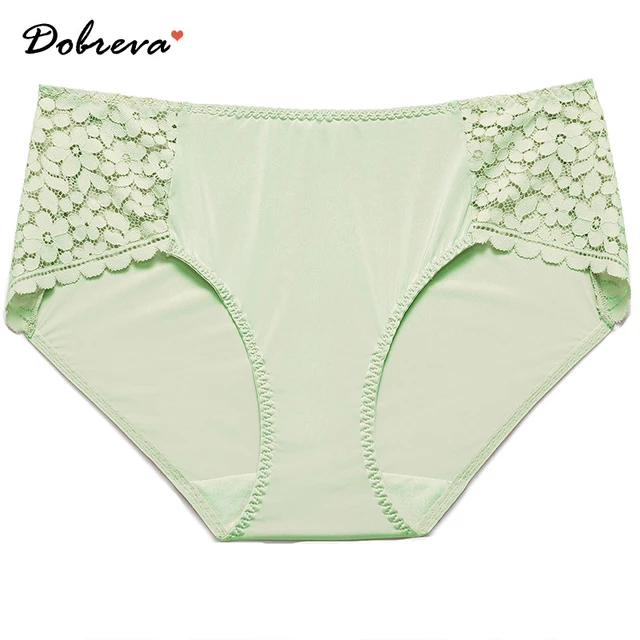 Dobreva Women's Bikini Cheeky Hipster Panties Floral Lace Underwear Soft  Cotton Brief - Panties - AliExpress