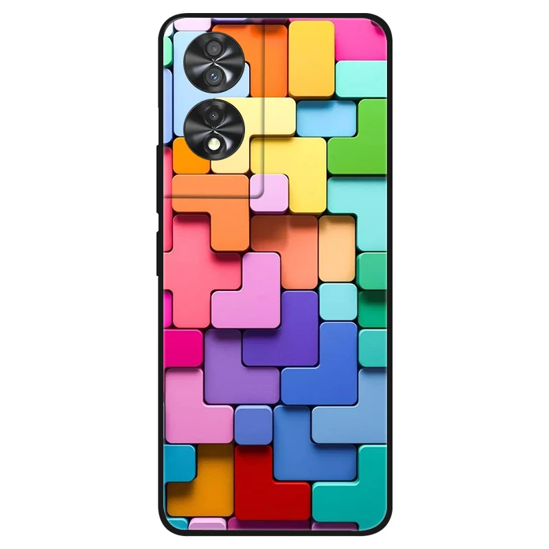 Shockproof TPU Soft Silicone Phone Cover with Cute Painted Design