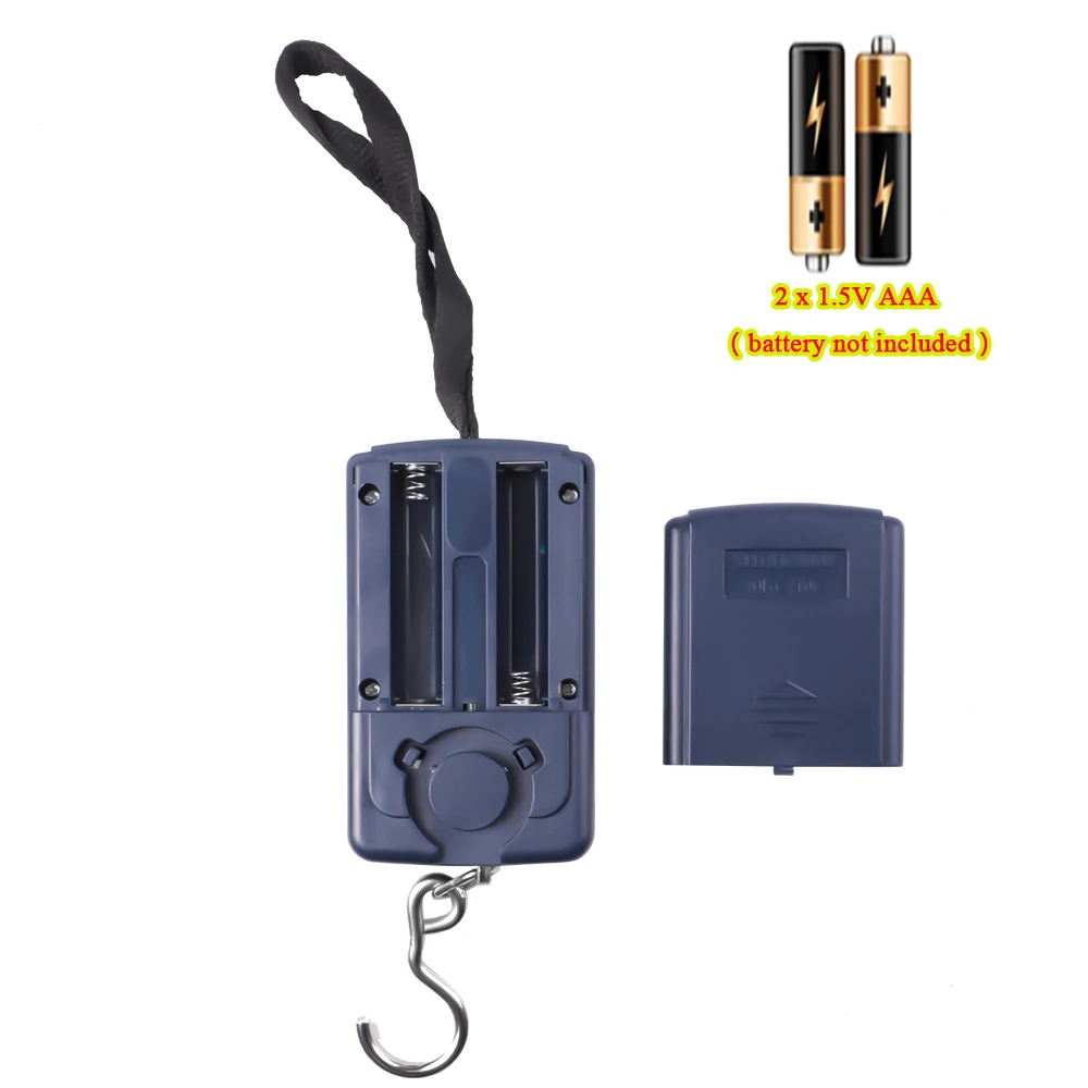 Mini balance numérique 40kg/10g pour pêche - Pèse-électronique portable avec crochet et rétroéclairage