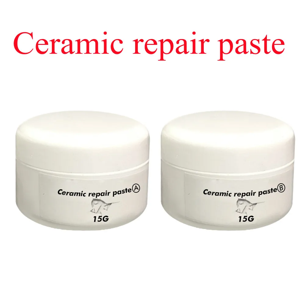 Ceramic Repair Paste Porcelain Repair Kit Tile Repair Kit Ceramic Repair Agent Tile Repair Cream Ceramic Tile Repairing Tool Set 1set 30g Ceramic Repair Paste Porcelain Repair Kit