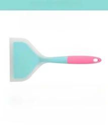 Premium Silicone Spatula - Versatile Non - Stick Cooking Tool (COLOR RANDOMLY SENT)