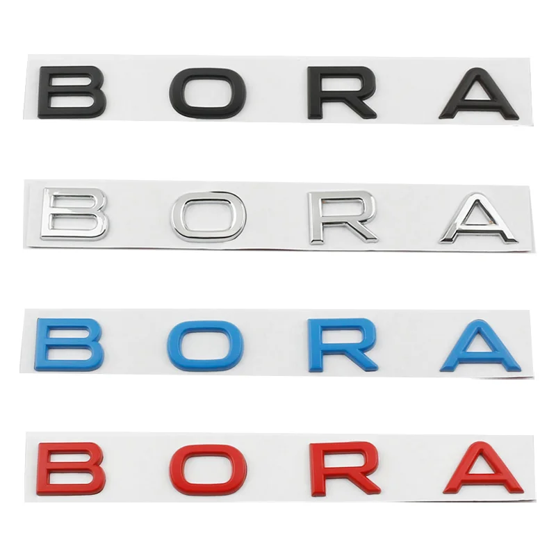 Car Trunk Words Letters Logo Emblem Badge Decalcomanie Sticker Per Volkswagen Vw Bora 2021 2022 2023 Accessori Per La Decorazione Dello Styling