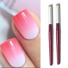 

Nail Art Brush Nail Gradient Drawing Pen Paint Nail Brush Nails UV Gel Oblique Brushes For Manicure Gradual Painting Pen Hot