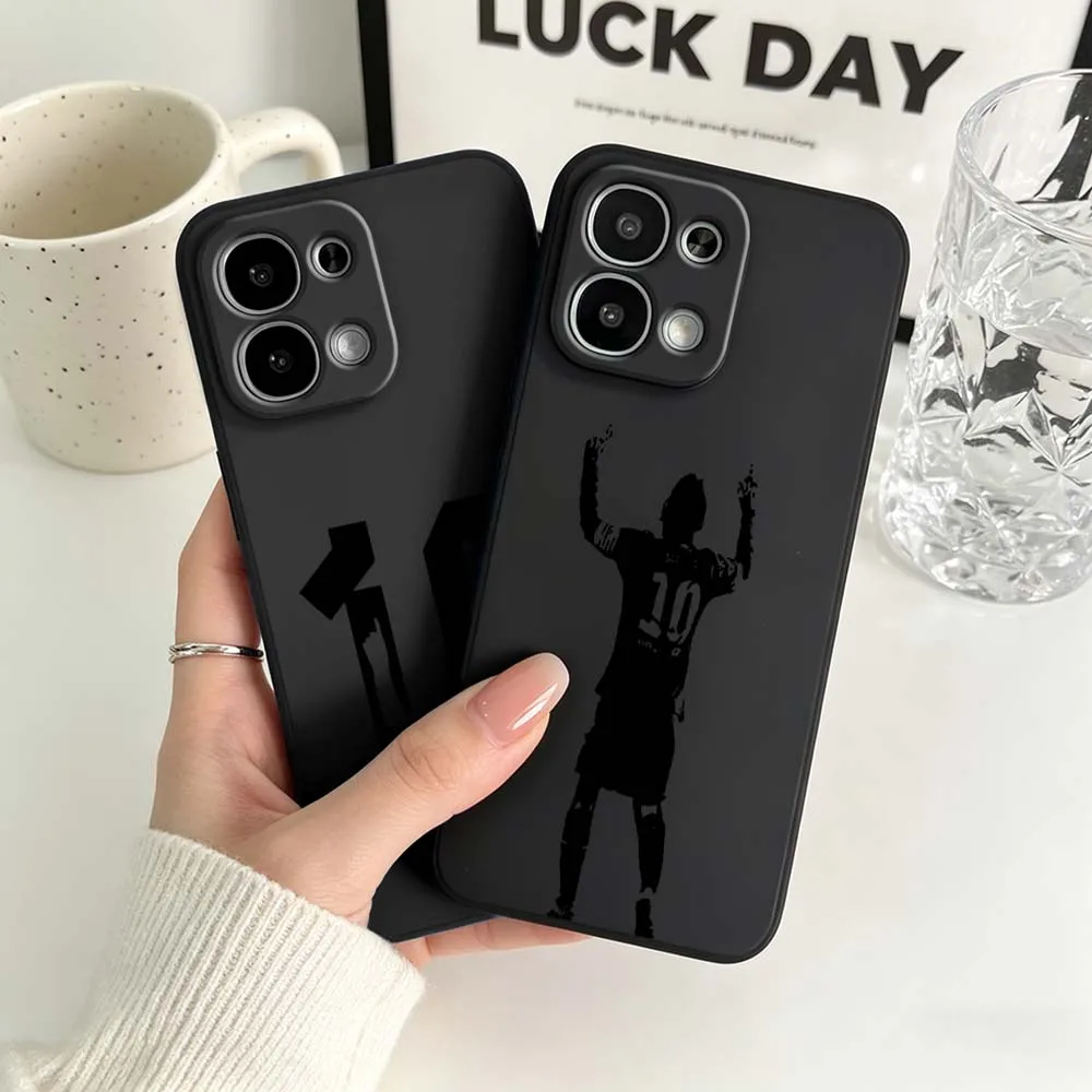 Luxury Football Star Black Phone Case