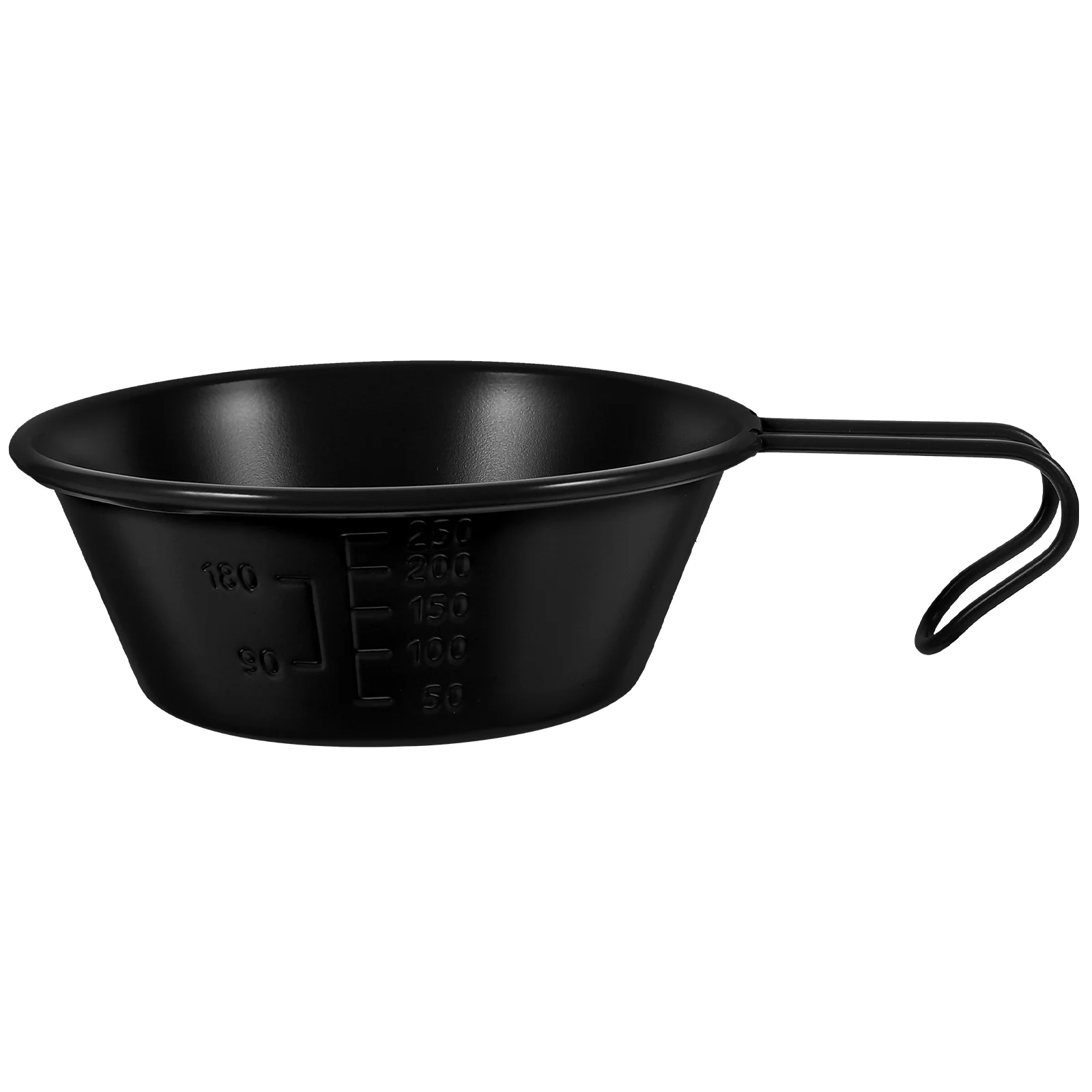 

Salad Bowls Outdoor Stainless Steel Handle Korean Soup Cups Water Camping Accessory Cooking Gear Travel