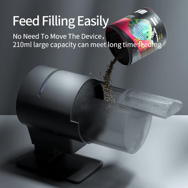Wifi Fish Feeder Organ Smart Control Aquarium Tank Automatic Feeding Device Timing Fishing Equipment Accessories 4