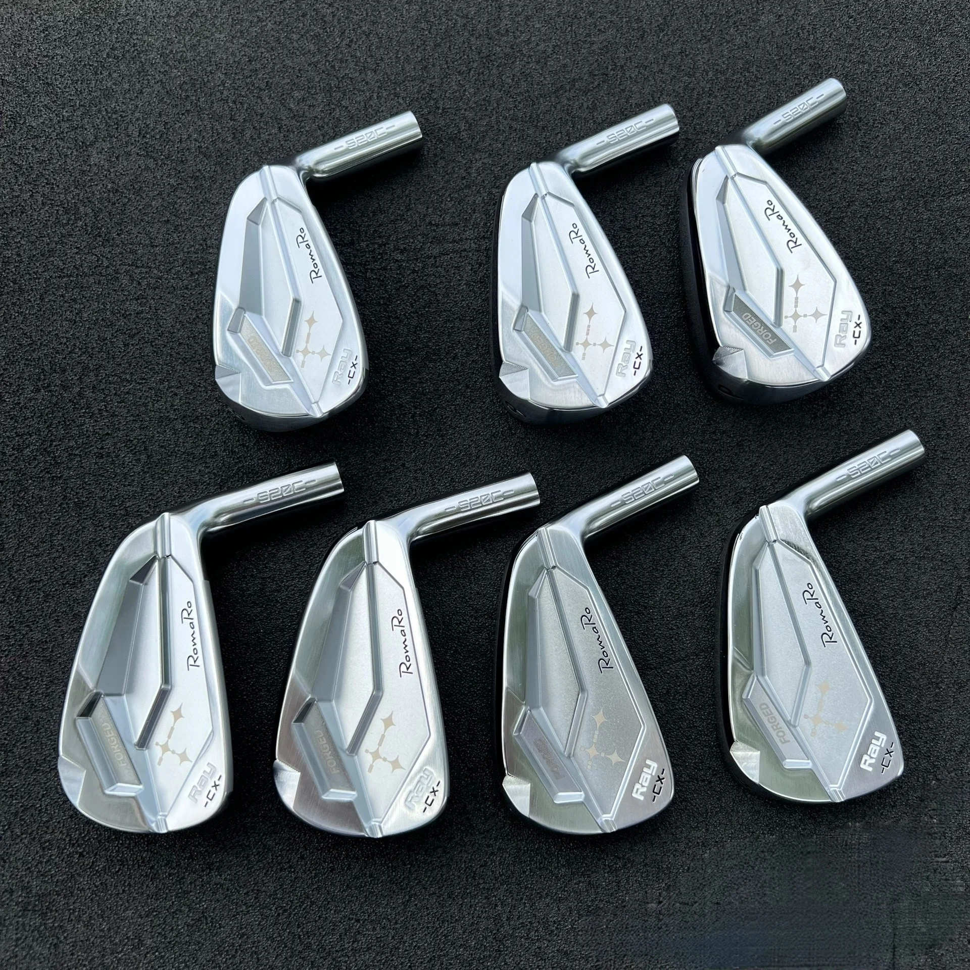Golf Clubs Iron Set 7pcs Romaro Ray CX Silver Heads (4,5,6,7,8,9,P)