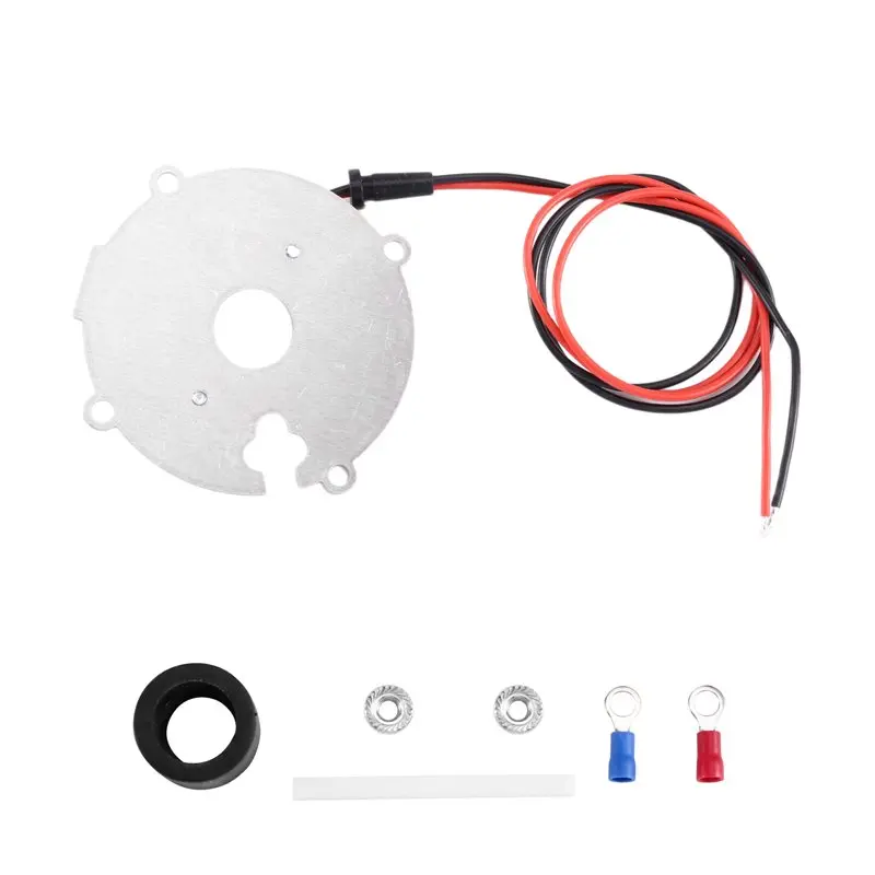 Pertronix 1146A Delco 4 Cyl(Cw) 실린더 전자 변환 점화기 점화 키트(머크루저 110, 120, 140, 165, 170용)