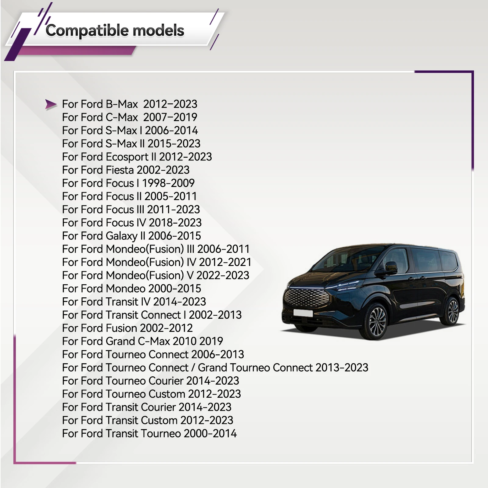 Schaltgetriebe-Zündstarteranschluss für Ford Transit 2000–2023 Fiesta C-Max S-Max 98AB-11572-BG 1363940 1677531 1062207 – Detail 3