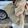 Faux Suede Solid Color High Quality Fashionable Versatile Handbag Women's Large Capacity Winter Daily Shoulder Bag