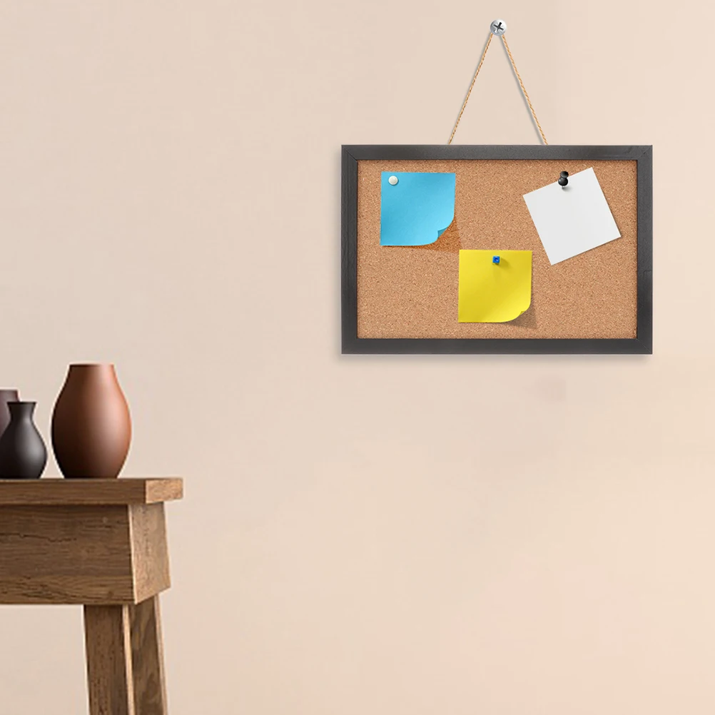 Creative Bulletin Board Cork Boards For Walls Picture Board Reminder Office Decor Photo Presentation Supplies