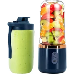 Portable USB Rechargeable Blender for Smoothies & Shakes, 400ml Personal Juicer Cup (DF074)