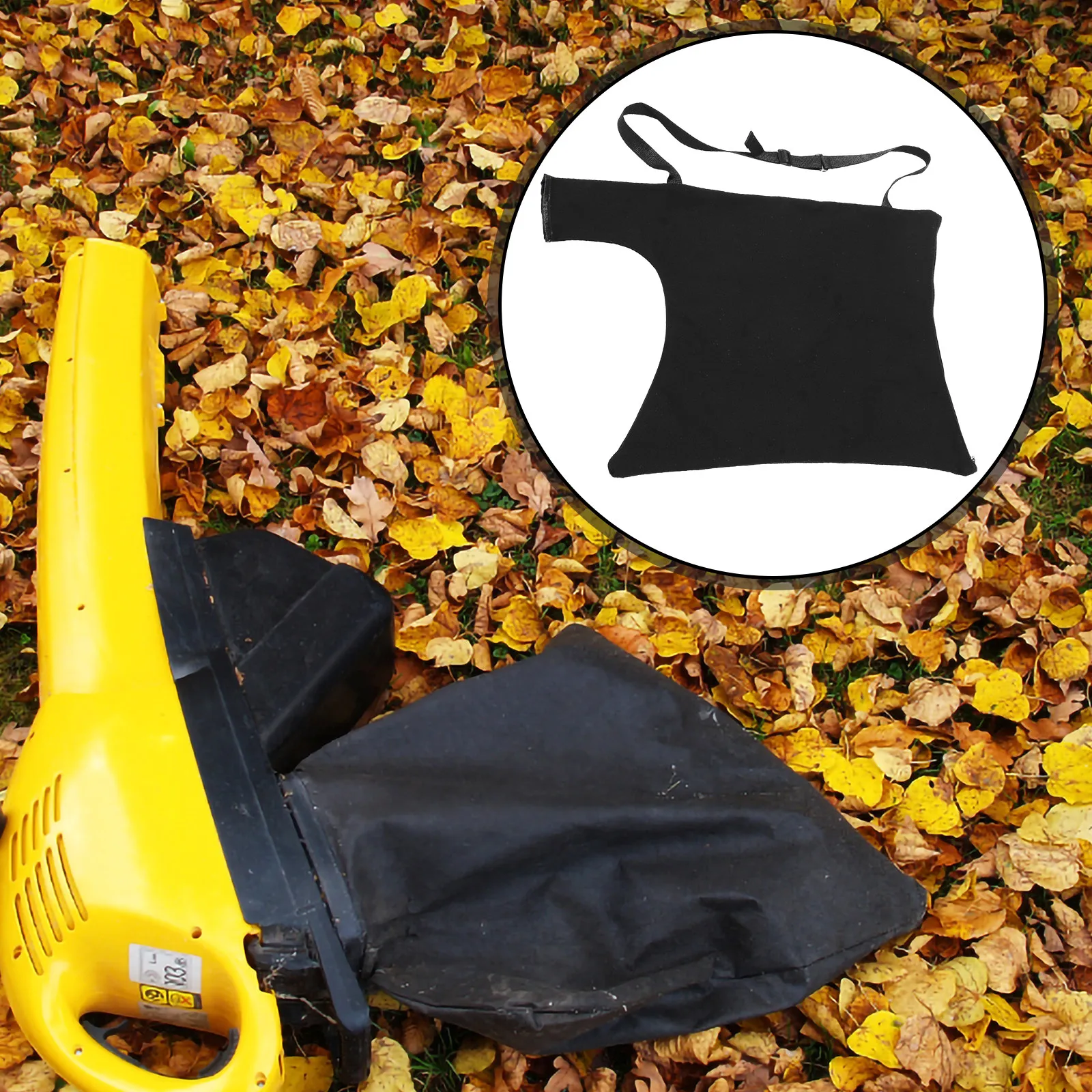 편리한 잎 송풍기 가방, 조절 가능한 크기, 안전한 소재, 마당 정리용 잎 송풍기 가방