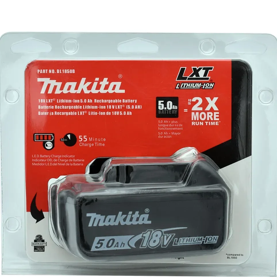Original Makita 18V Makita 6000mAh Lithium-Ionen-Akku 18V Bohrer Ersatzbatterien BL1860 BL1830 BL1850 BL1860B – Detail 16