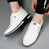 Leather Men Casua Shoes Business Leisure Shoes for Men Breathable Loafers Easy-Wearing Male Comfort Flats Fashion New Men Shoes 4