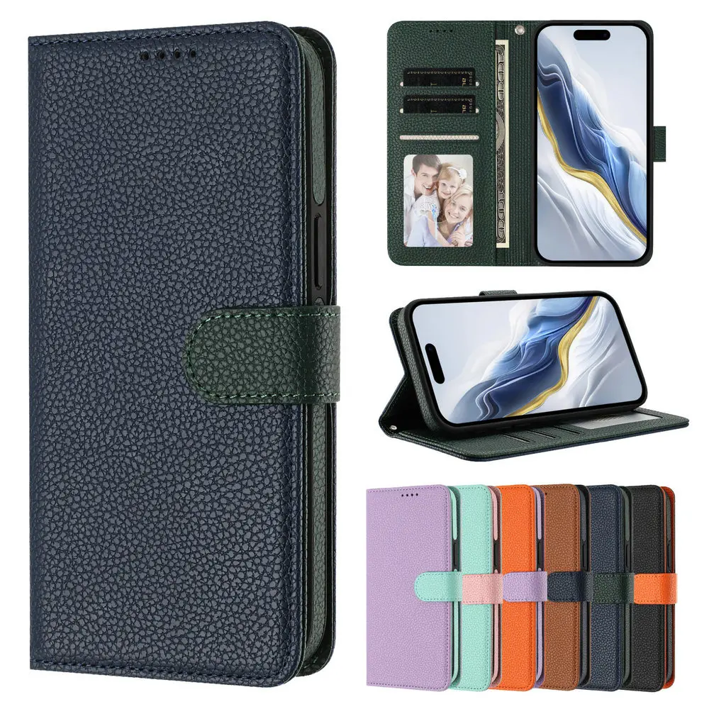 2-in-1 Detachable Leather Wallet Case with RFID Protection
