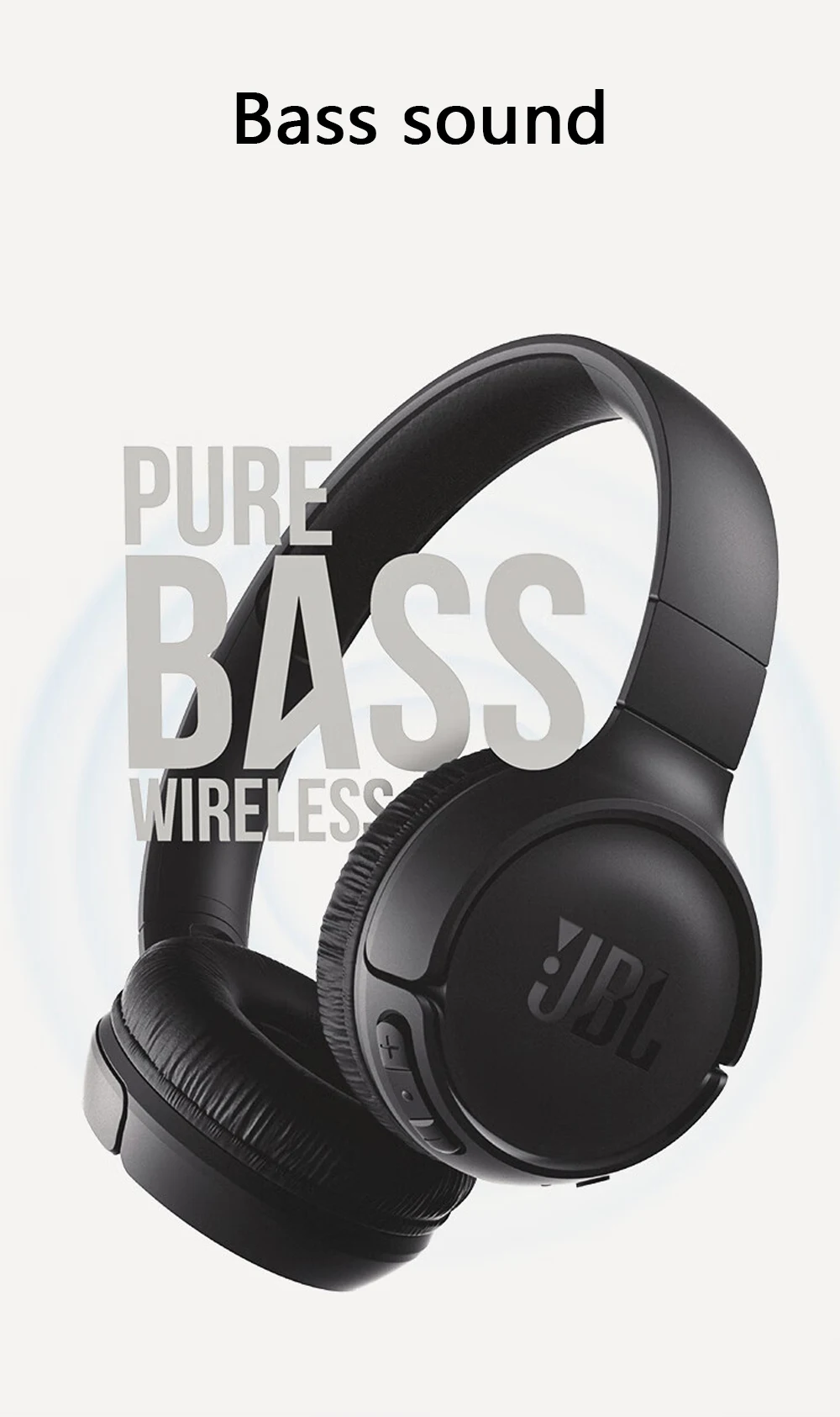 Produit JBL Tune 510BT – Casque Sans Fil Bluetooth avec Son Pure Bass, Autonomie 40H, Micro Intégré