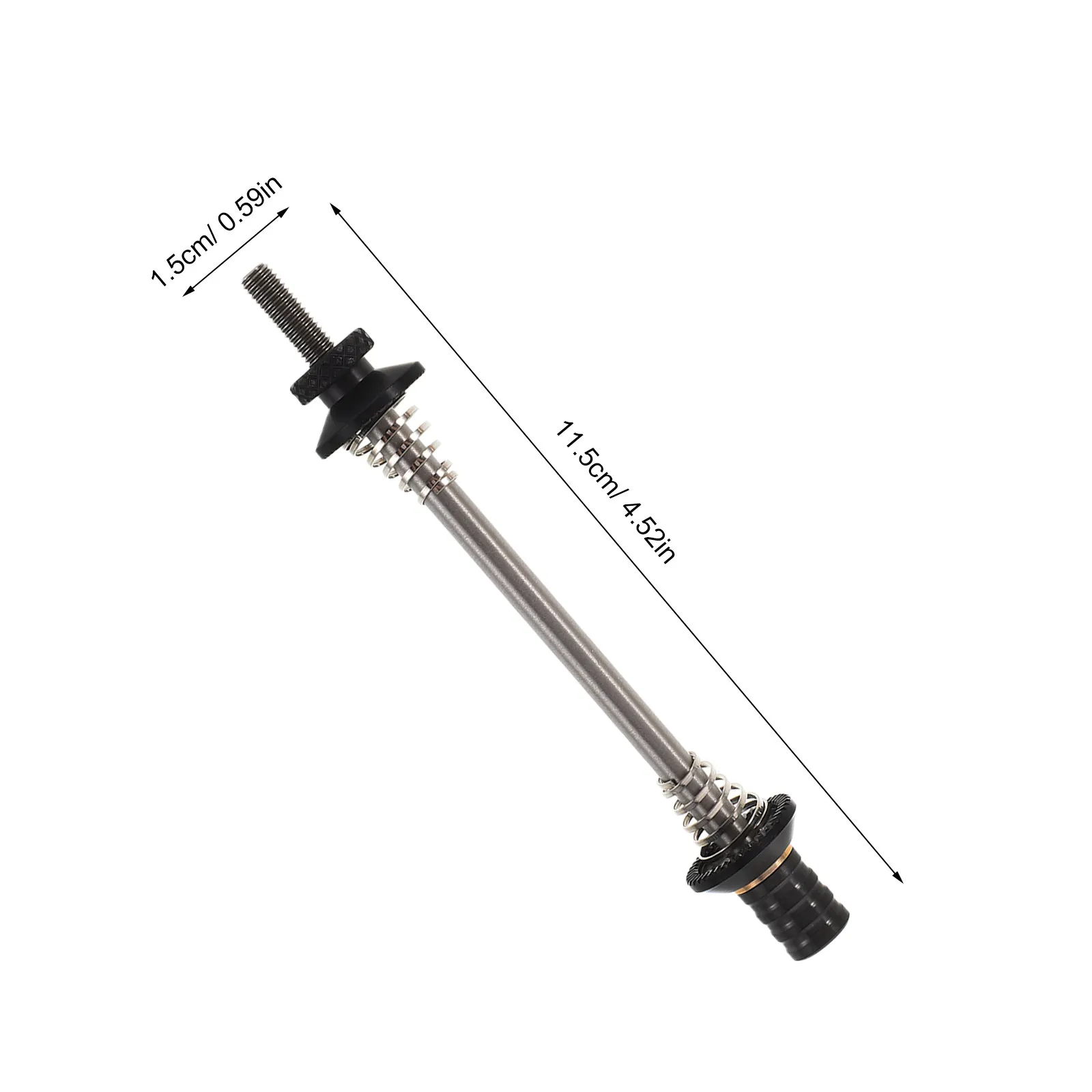 자전거 퀵 릴리스 스큐어 휠 허브 산악 자전거 티타늄 알루미늄 합금 74mm 안정적인 빠른 수리 키트 휠 스큐어