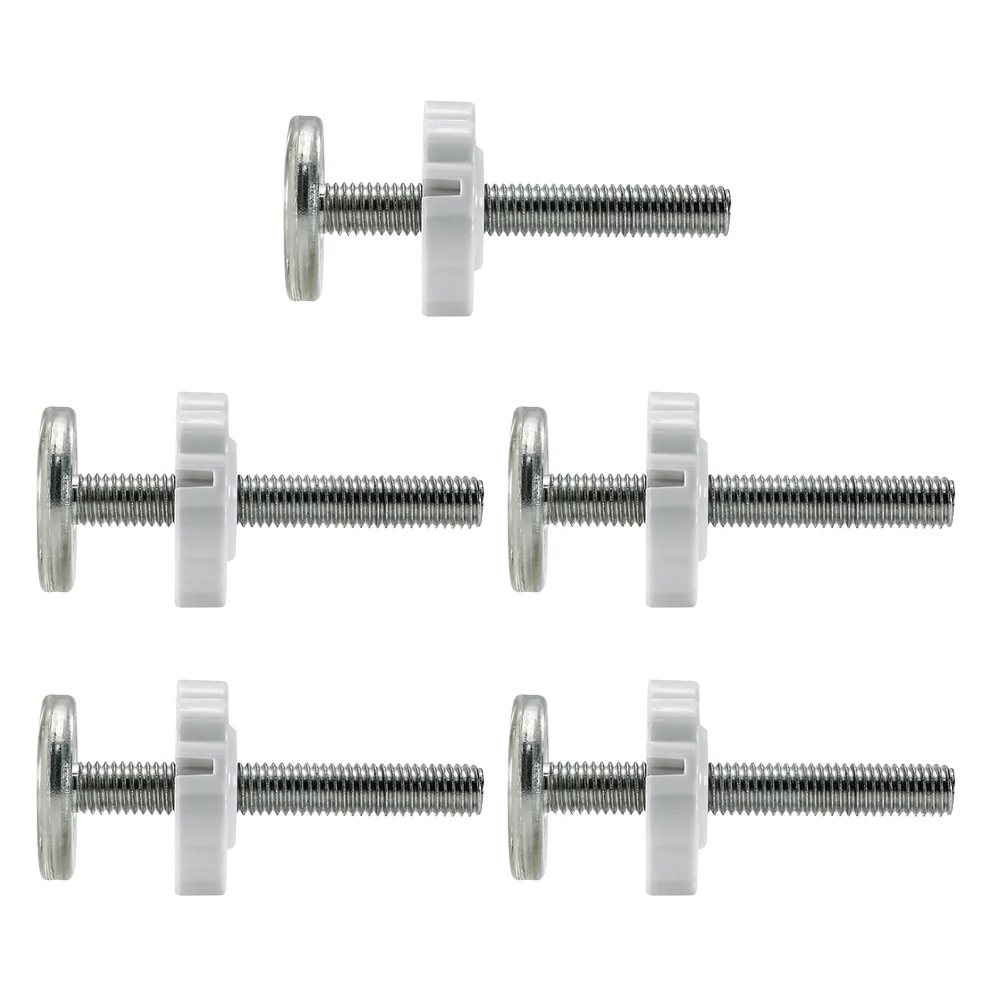 5pcs Baby Gate Screw Bolts Fence Accessories Rod Wall Protector Plastic Mounting Screws Stair Safety Gates Doorways