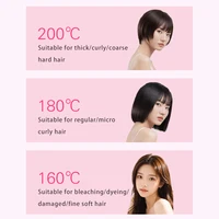 Brosse à lisser les cheveux à ions négatifs, 360 °   Dents flexibles, chaleur rapide avec 3 températures réglables, protection anti-brûlure sûre 4