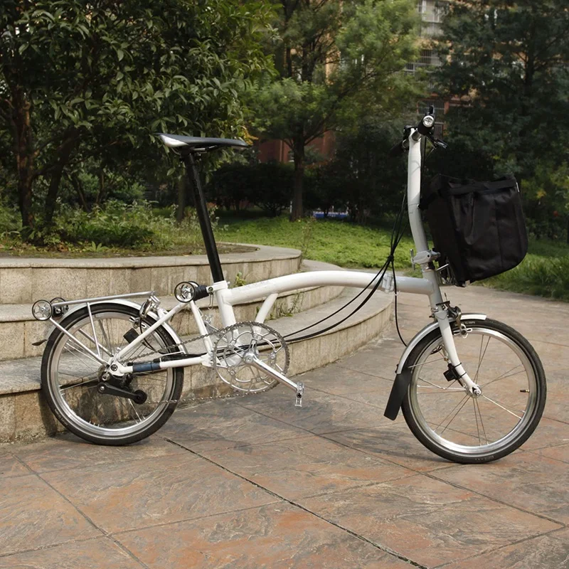 Per Brompton portabiciclette pieghevole Standard per accessori per ripiano per bicicletta portapacchi posteriore Standard Brompton
