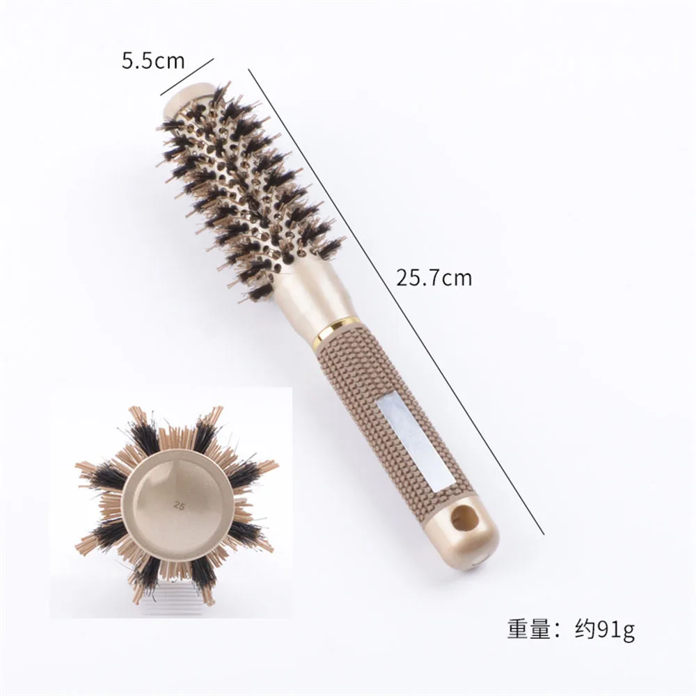 Salon Curling Roll Comb Set Hair Dryer Brush For Womens Professional Hairdressing Brushes Hair Supplies Barbershop Accessories 2