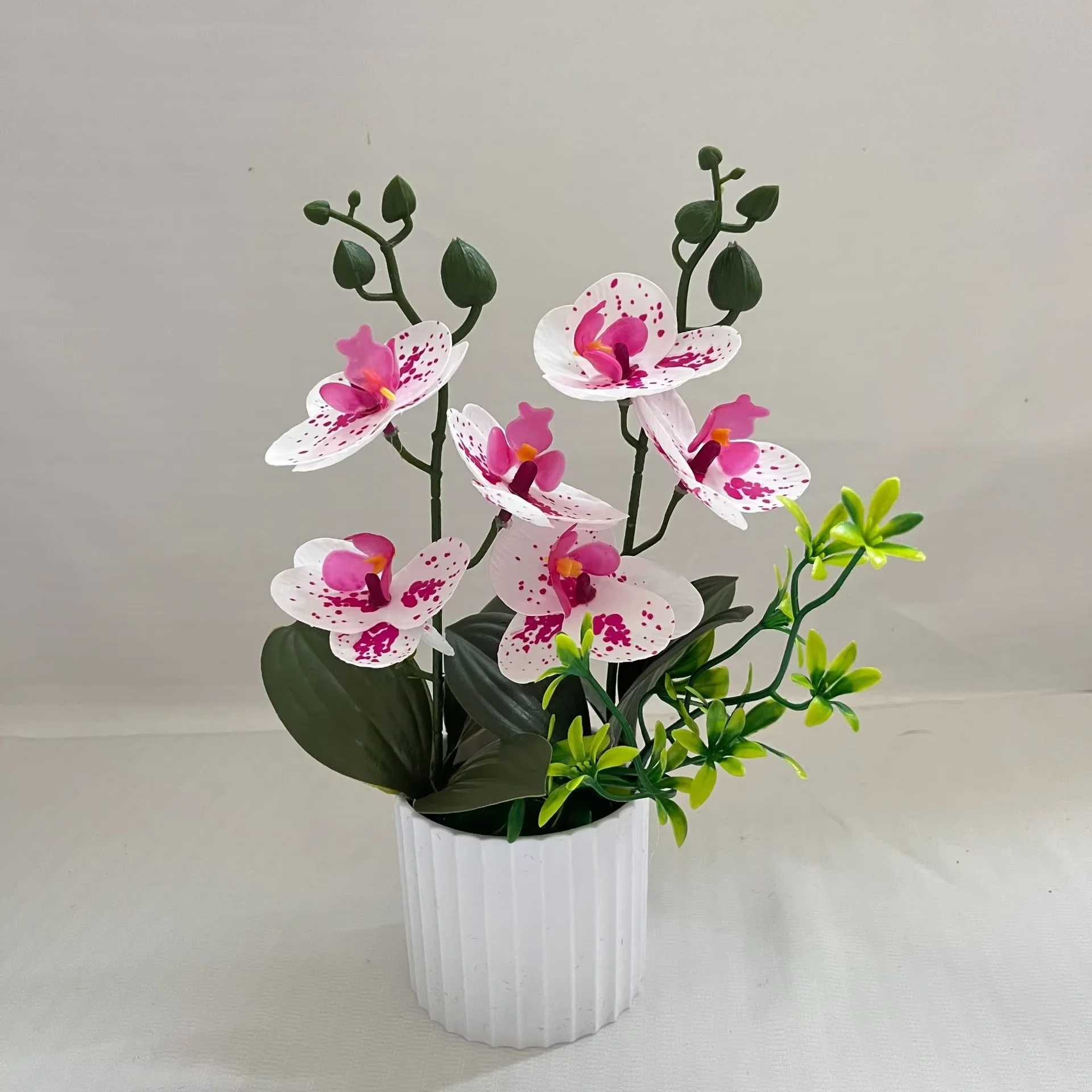Elegant 38-Inch Artificial Butterfly Orchid Bouquet for Wedding and Home Décor